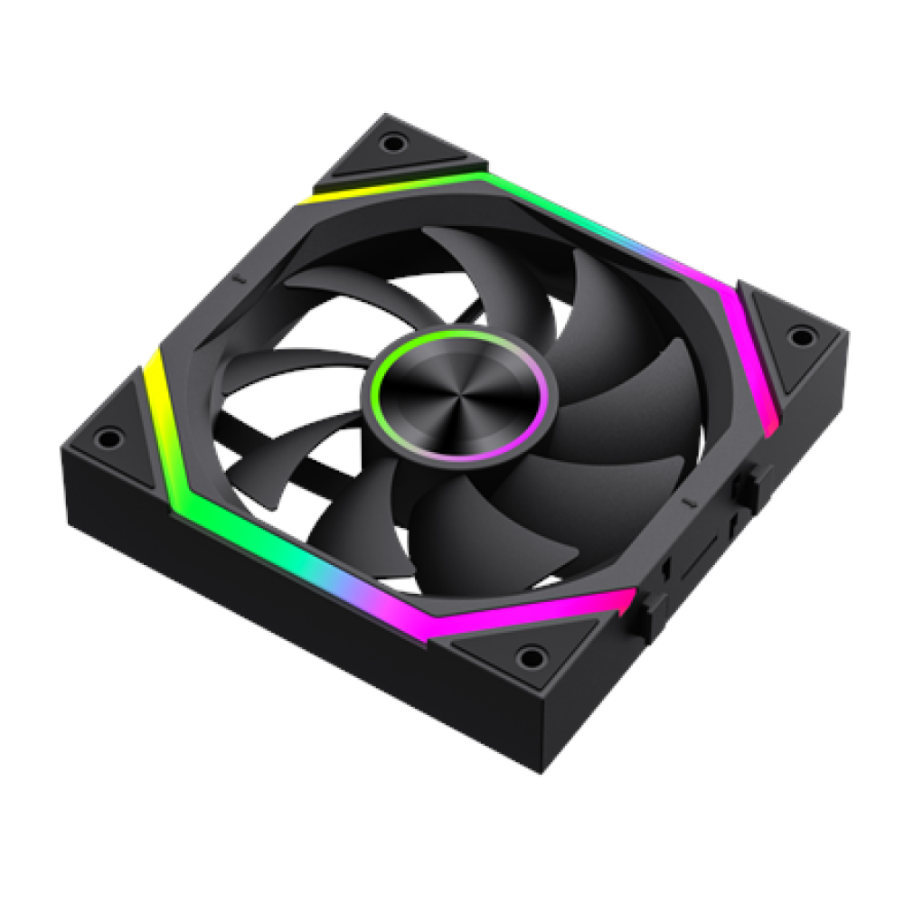 Gamemax FN12A-N2 WL , Case fan , Black
