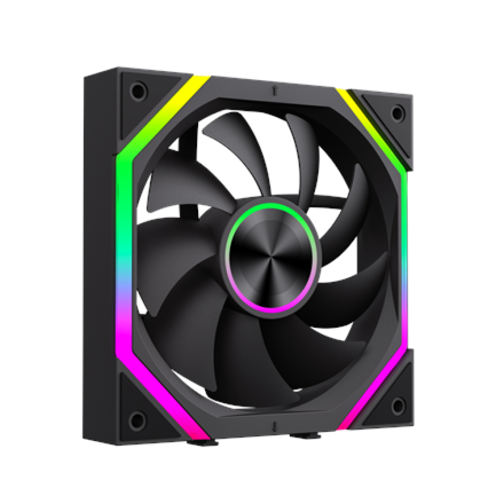 Gamemax FN12A-N2 WL , Case fan , Black
