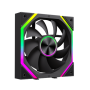 Gamemax FN12A-N2 WL , Case fan , Black