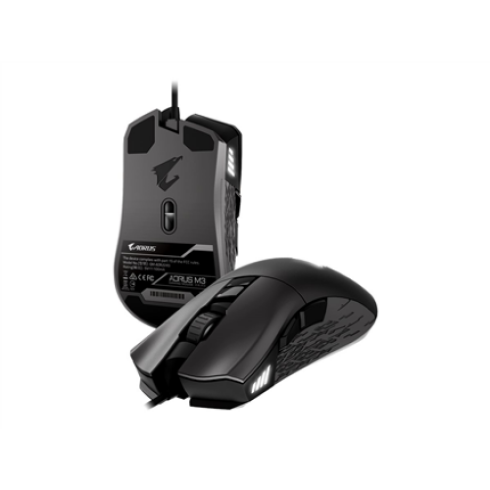 Gigabyte , Mouse , AORUS M3 , Gaming , Wired , Black