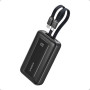 Anker , Power Bank , A1681G11 , 20000 mAh , USB-C 30W, Lightning 27W , Built-In USB-C and Lightning Cables , Black