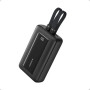 Anker , Power Bank , A1681G11 , 20000 mAh , USB-C 30W, Lightning 27W , Built-In USB-C and Lightning Cables , Black