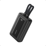 Anker , Power Bank , A1681G11 , 20000 mAh , USB-C 30W, Lightning 27W , Built-In USB-C and Lightning Cables , Black