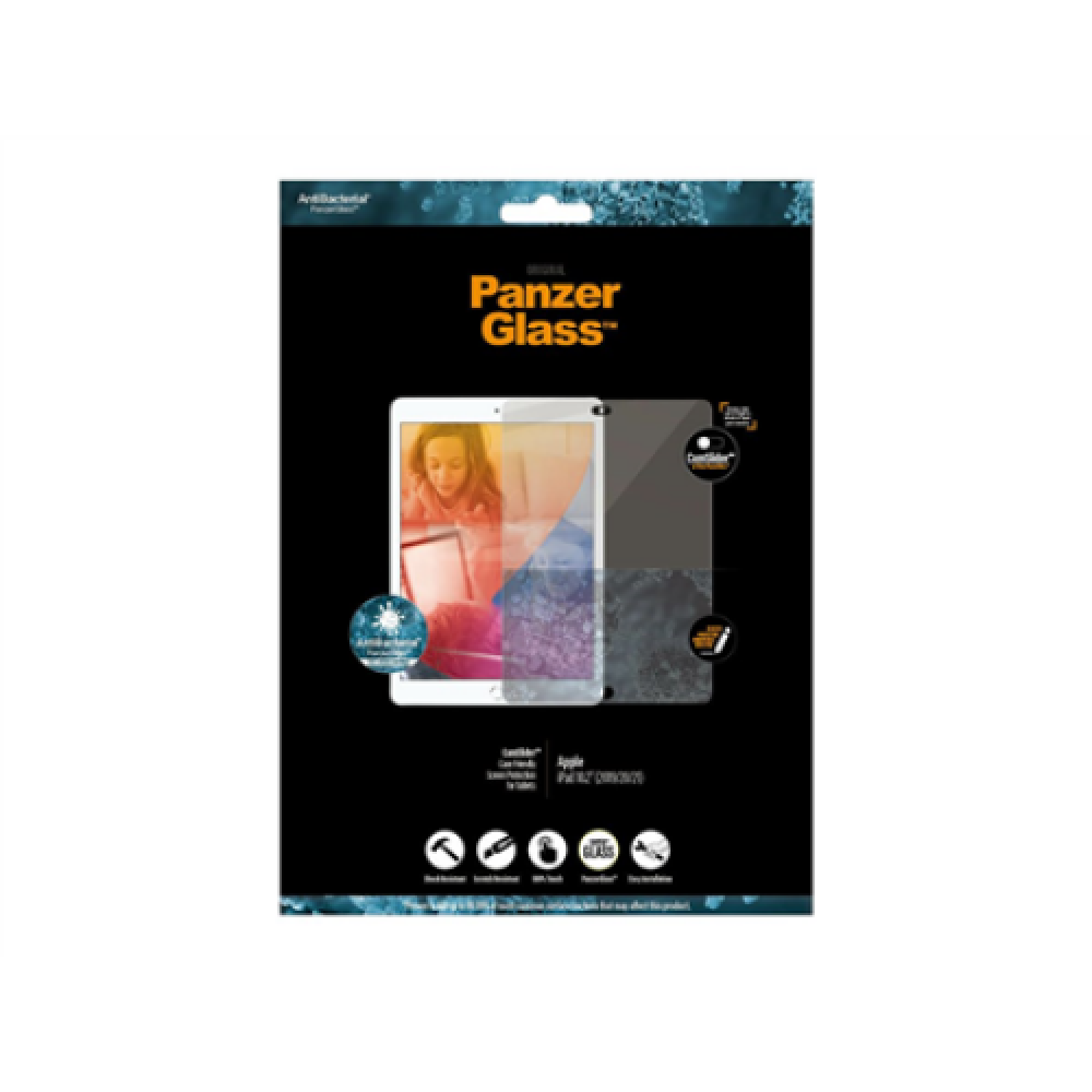 PanzerGlass Screen Protector with CamSlider Transparent iPad (19/20/21)CF