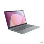 Lenovo IdeaPad Slim 3 15AMN8 , Arctic Grey , 15.6 , IPS , FHD , 1920 x 1080 pixels , Anti-glare , AMD Ryzen 3 , 7320U , 8 GB , Soldered LPDDR5 , Solid-state drive capacity 128 GB , AMD Radeon 610M Graphics , Windows 11 Home , 802.11ax , Bluetooth version 