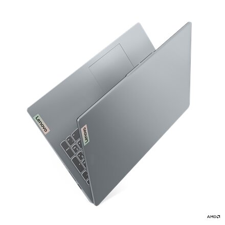 Lenovo IdeaPad Slim 3 15AMN8 , Arctic Grey , 15.6 , IPS , FHD , 1920 x 1080 pixels , Anti-glare , AMD Ryzen 3 , 7320U , 8 GB , Soldered LPDDR5 , Solid-state drive capacity 128 GB , AMD Radeon 610M Graphics , Windows 11 Home , 802.11ax , Bluetooth version 