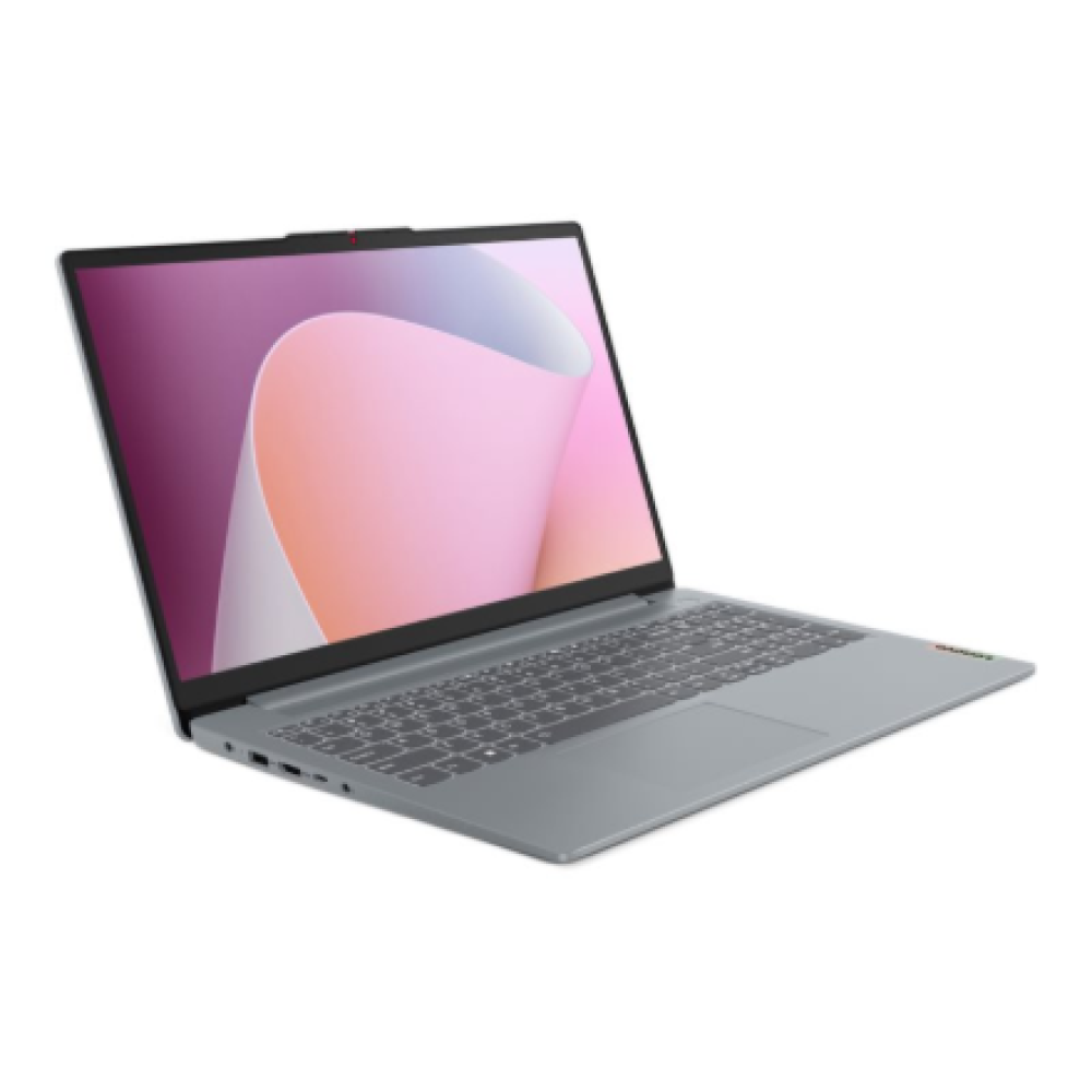 Lenovo IdeaPad Slim 3 15AMN8 , Arctic Grey , 15.6 , IPS , FHD , 1920 x 1080 pixels , Anti-glare , AMD Ryzen 3 , 7320U , 8 GB , Soldered LPDDR5 , Solid-state drive capacity 128 GB , AMD Radeon 610M Graphics , Windows 11 Home , 802.11ax , Bluetooth version 