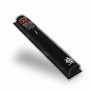 SteelSeries QcK heavy Black, 450 x 400 x 6 mm, Gaming mouse pad