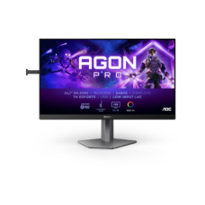 AOC AG246FK , 24.1 , Ultra-Fast TN eSports , FHD , 16:9 , 540 Hz , 0.5 ms , 1920 x 1080 pixels , 400 cd/m² , HDMI ports quantity 2 , Black