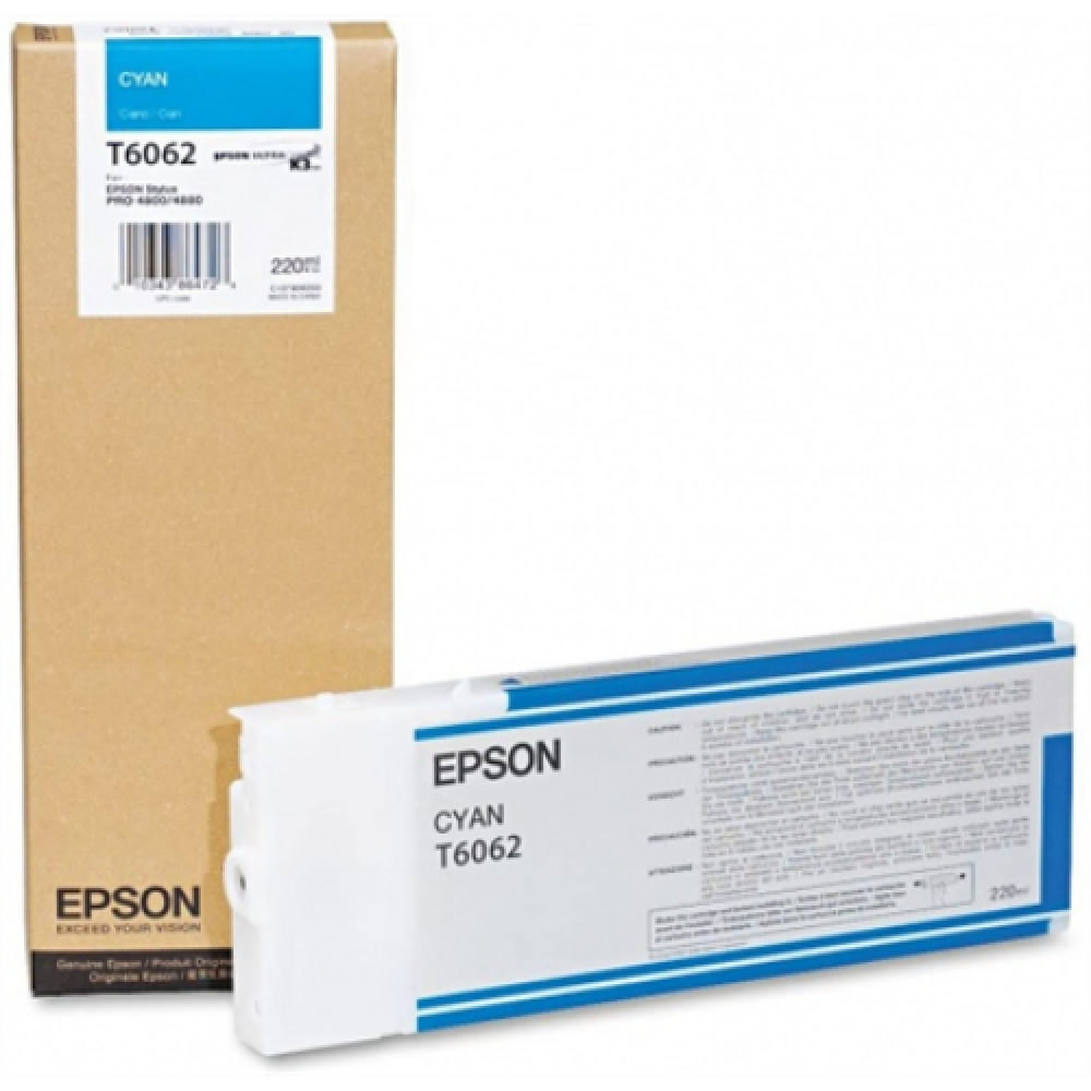 Epson T606200 Ink Cartridge, Cyan