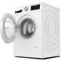 Bosch Washing Machine WGG1440MSN Series 6 Energy efficiency class A, Front loading, Washing capacity 9 kg, 1400 RPM, Depth 58.8 cm, Width 59.8 cm, Display, LED, White