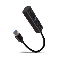 AXAGON SuperSpeed USB-A Hub and Card Reader , HMA-CR3A