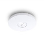 TP-LINK , AX3000 Ceiling Mount WiFi 6 Access Point , EAP650 , 802.11ax , 2.4GHz/5GHz , 2402+574 Mbit/s , 10/100/1000 Mbit/s , Ethernet LAN (RJ-45) ports 1 , MU-MiMO Yes , PoE in , Antenna type Internal Omni