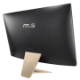 Asus M3400WUAK-BA008X Desktop, AiO, 23.8 , FHD, AMD Ryzen 5, 5500U, Internal memory 8 GB, DDR4 SO-DIMM, SSD 512 GB, AMD Radeon Graphics, Keyboard language English, Windows 11 Pro, Warranty 24 month(s), Black, Wireless grey keyboard, wireless optical mouse