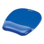 Fellowes , Mouse pad with wrist support CRYSTAL , Mouse pad with wrist pillow , 230 x 202 x 32 mm , Blue