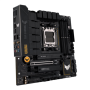 Asus , TUF GAMING B650M-PLUS WIFI , Processor family AMD , Processor socket AM5 , DDR5 DIMM , Memory slots 4 , Supported hard disk drive interfaces SATA, M.2 , Number of SATA connectors 4 , Chipset AMD B650 , micro-ATX