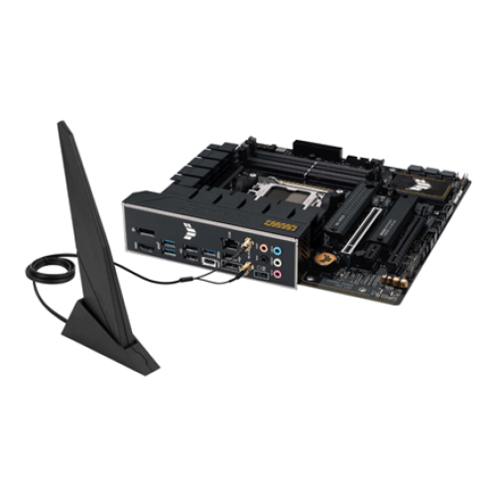 Asus , TUF GAMING B650M-PLUS WIFI , Processor family AMD , Processor socket AM5 , DDR5 DIMM , Memory slots 4 , Supported hard disk drive interfaces SATA, M.2 , Number of SATA connectors 4 , Chipset AMD B650 , micro-ATX
