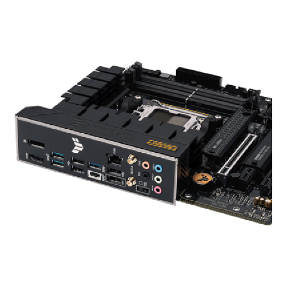 Asus , TUF GAMING B650M-PLUS WIFI , Processor family AMD , Processor socket AM5 , DDR5 DIMM , Memory slots 4 , Supported hard disk drive interfaces SATA, M.2 , Number of SATA connectors 4 , Chipset AMD B650 , micro-ATX