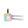 Corsair , iCUE H150i ELITE CAPELLIX XT , White , Intel, AMD , CPU Liquid Cooler
