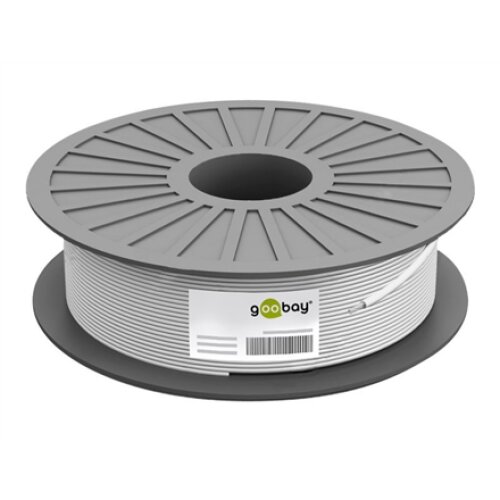 Goobay Network cable , CAT 6 U/UTP , AWG 23/1 , Cable length: 100 m , Black