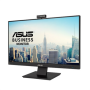 Asus Business Monitor BE24EQK 23.8 , IPS, FHD, 1920 x 1080, 16:9, 5 ms, 300 cd/m², Black, HDMI ports quantity 1, Integrated Full HD webcam