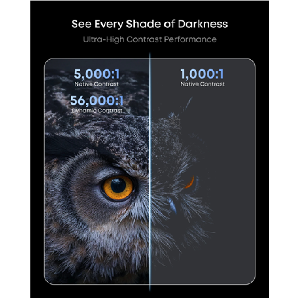 Anker Nebula , Laser Projector , 4K UHD (3840 x 2160) , 3500 ANSI lumens , Black/Gray
