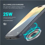 Fixed MagPad Slim wireless charger with Qi2.2, MagSafe support