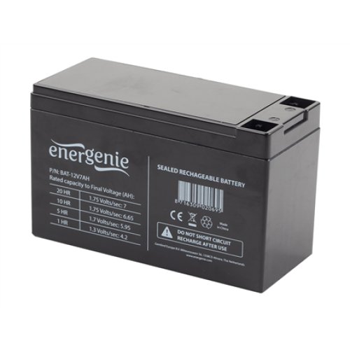 EnerGenie , Rechargeable battery 12 V 7 AH for UPS