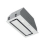 CATA GA DUAL 60 WH , Hood , Canopy , Energy efficiency class A++ , Width 60 cm , Touch sensitive , 737 m³/h , LED , Stainless steel