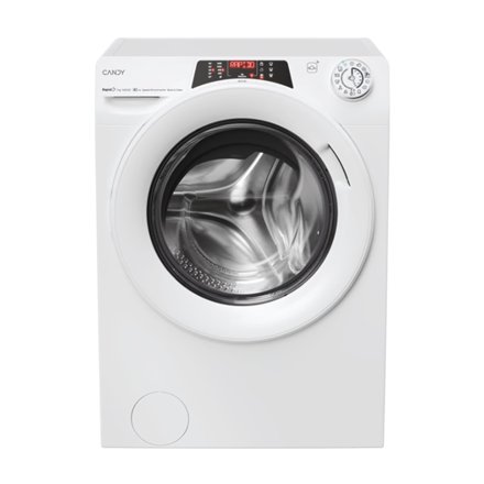 Candy Washing machine , RO4 476DWM7/1-S , Energy efficiency class A , Front loading , Washing capacity 7 kg , 1400 RPM , Depth 45 cm , Width 60 cm , Display , 6-digit , Steam function , Wi-Fi , White