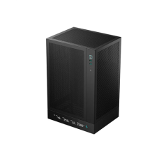 Deepcool PC Gaming Case , CH170 DIGITAL , Black , Mini ITX , Power supply included No , ATX PS2