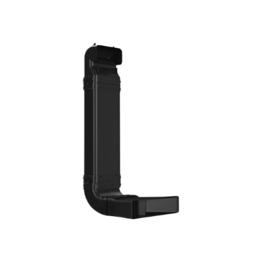 Bosch , Recirculation kit S and L-bow (60cm) , HEZ9VDKR1 , Black