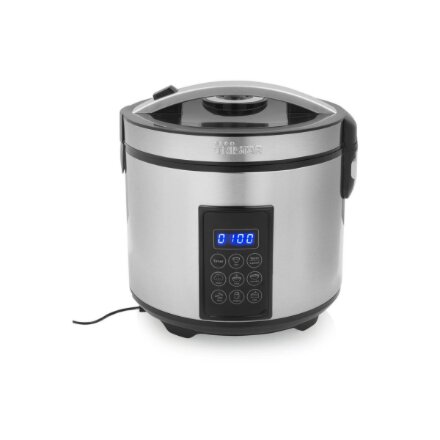 Tristar , Digital Rice and Steam Cooker , RK-6138 , 900 W , 2.2 L , Number of programs 7 , Grey
