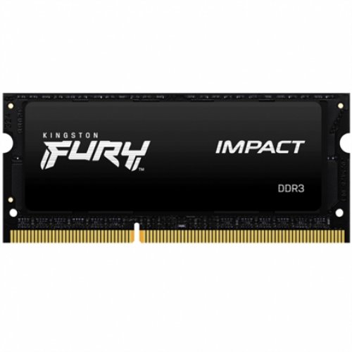 Kingston Fury Impact 4 GB, DDR3L, 1600 MHz, Notebook, Registered No, ECC No