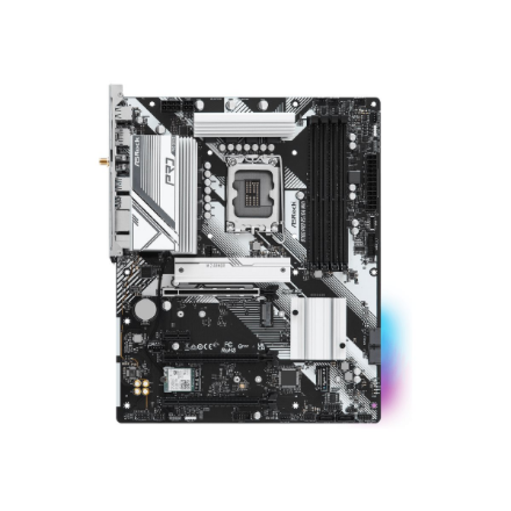 ASRock B760 PRO RS/D4 WIFI , Processor family Intel , Processor socket LGA1700 , DDR4 , Supported hard disk drive interfaces SATA, M.2 , Number of SATA connectors 4