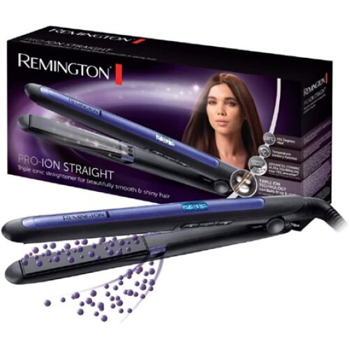 Remington , Pro-Ion Hair Straightener , S7710 , Ceramic heating system , Ionic function , Display Digital , Temperature (min) 150 °C , Temperature (max) 230 °C , Blue/Black