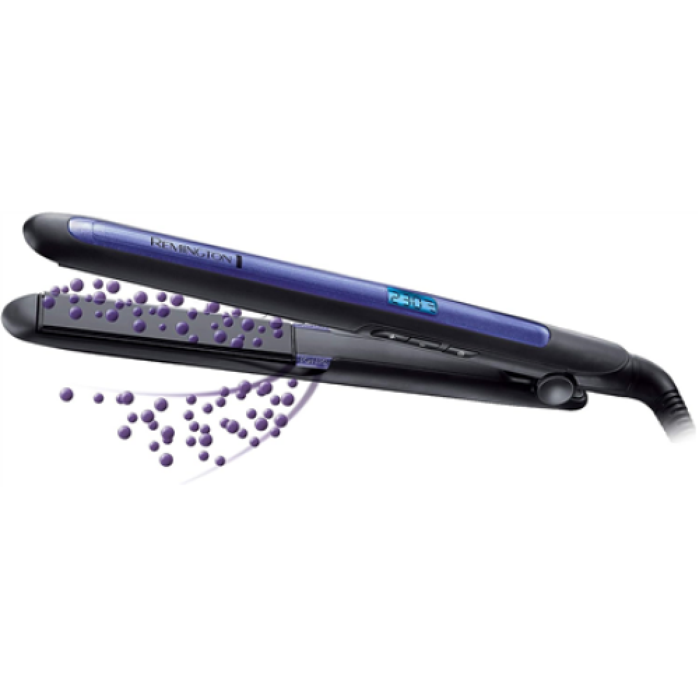 Remington , Pro-Ion Hair Straightener , S7710 , Ceramic heating system , Ionic function , Display Digital , Temperature (min) 150 °C , Temperature (max) 230 °C , Blue/Black