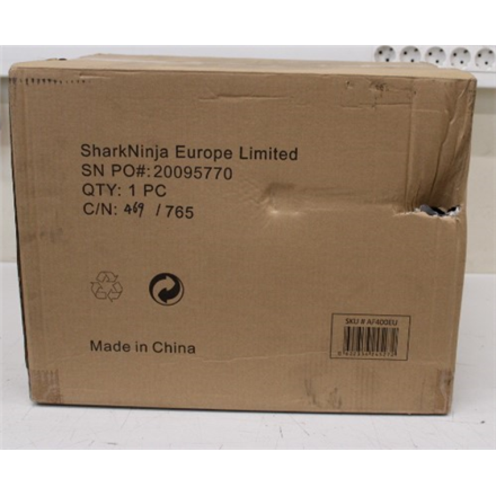 SALE OUT. Ninja AF400EU Air fryer, Double, Black , NINJA , DAMAGED PACKAGING