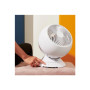 Duux , Fan , Globe , Table Fan , White , Diameter 26 cm , Number of speeds 3 , Oscillation , 23 W , Remote control