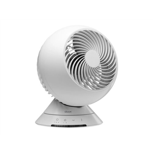 Duux , Fan , Globe , Table Fan , White , Diameter 26 cm , Number of speeds 3 , Oscillation , 23 W , Remote control