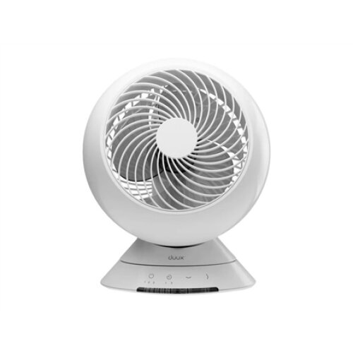 Duux , Fan , Globe , Table Fan , White , Diameter 26 cm , Number of speeds 3 , Oscillation , 23 W , Remote control