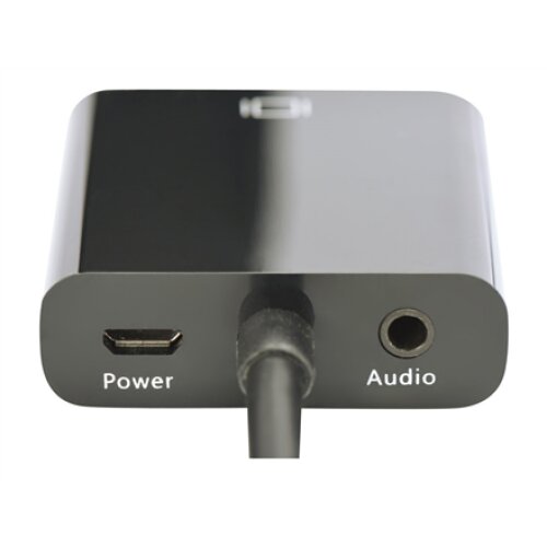 Digitus , HDMI to VGA converter adapter , DA-70461 , Black