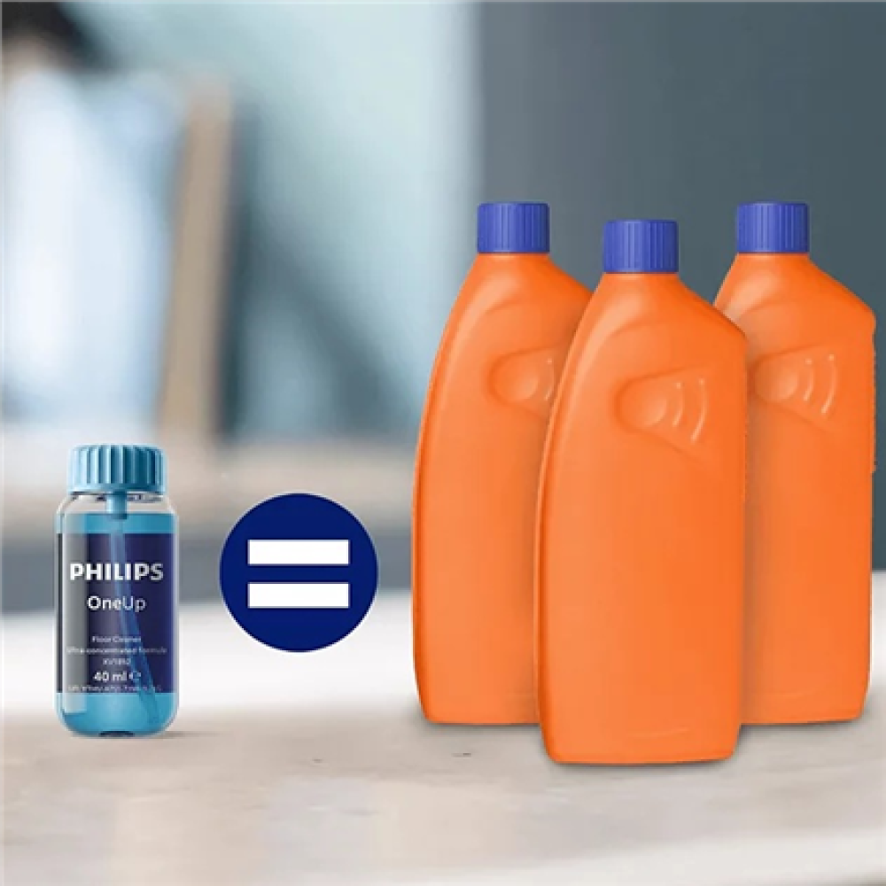 Philips Floor cleaner detergent , XV1892/02 OneUp , 2x40 ml