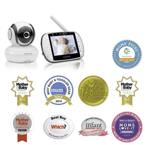 Motorola MBP36SC Baby Monitor Single White Europe Motorola