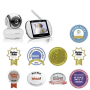 Motorola MBP36SC Baby Monitor Single White Europe Motorola