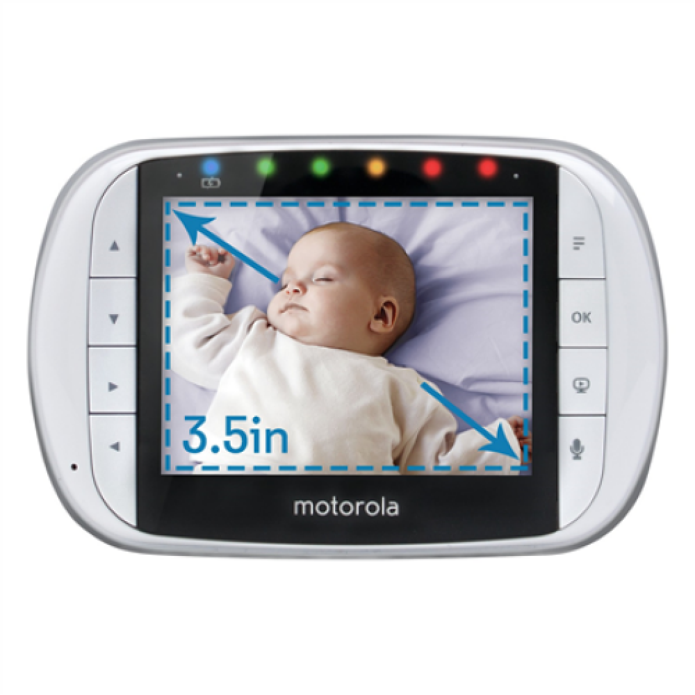 Motorola MBP36SC Baby Monitor Single White Europe Motorola