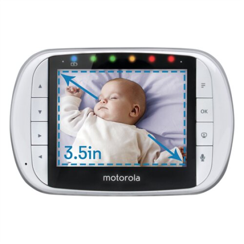 Motorola MBP36SC Baby Monitor Single White Europe Motorola