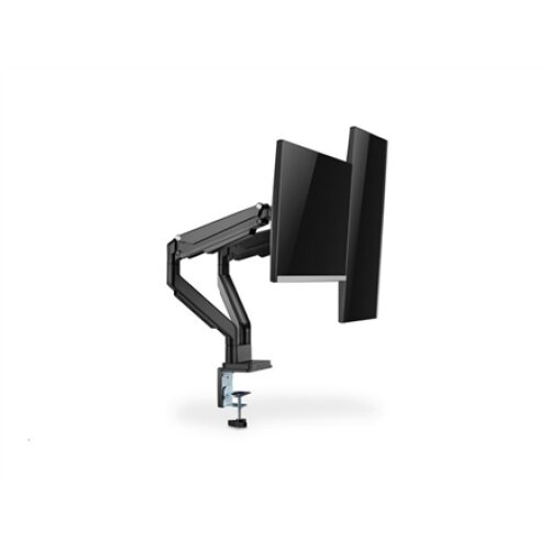 Digitus , Desk Mount , Universal Dual Monitor Mount with Gas Spring and Clamp Mount , Swivel, height adjustment, rotate , Black