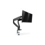Digitus , Desk Mount , Universal Dual Monitor Mount with Gas Spring and Clamp Mount , Swivel, height adjustment, rotate , Black