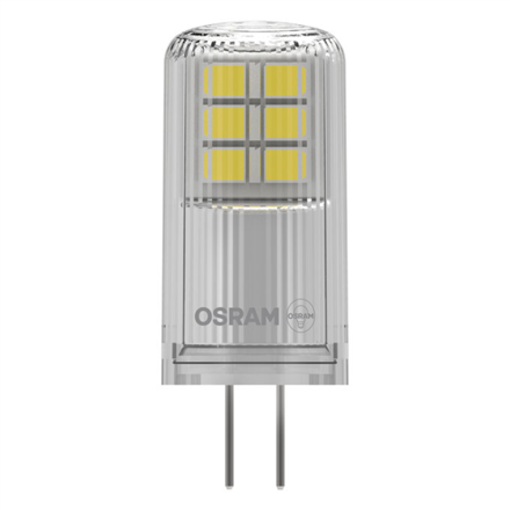 Osram LED PIN 12V Clear 28 non-dim 2.2W/827 G4 bulb , Osram